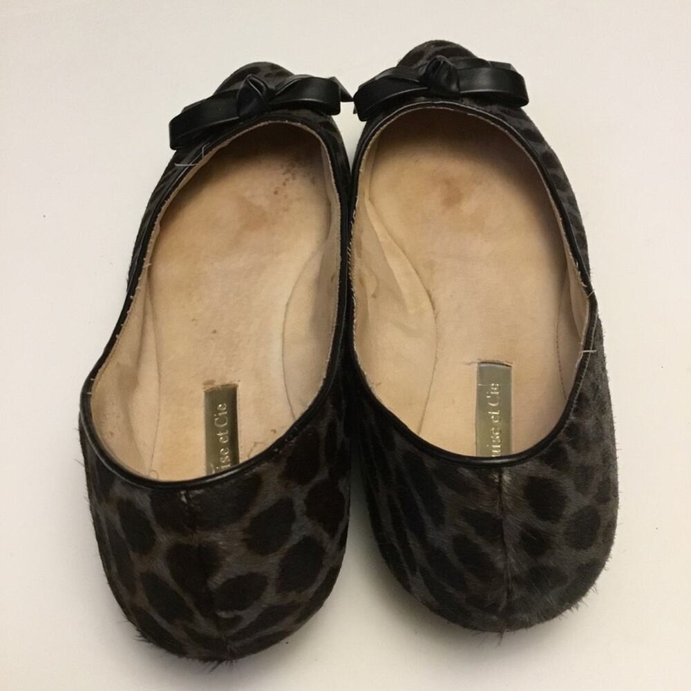 Louise et Cie Light Gray Zebra Pattern Flats - Picture 6 of 6